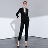 IWY/周深-明星同款黑色长袖西装长裤套装C8376+P307 商品缩略图6