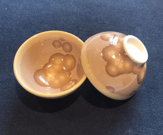 台湾名家 廖明堂 波霸结晶对杯 商品图0