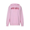 KENZO 高田贤三 19秋冬新款 女士淡粉色LOGO图案棉质宽松版连帽长袖卫衣运动衫 粉色 F962 SW761 962 33 商品缩略图0