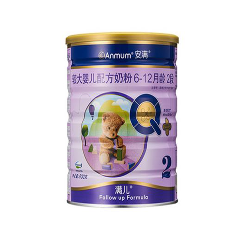 新西兰Anmum安满满儿较大婴儿配方奶粉2段900g（新包装）JPY带授权招加盟代理