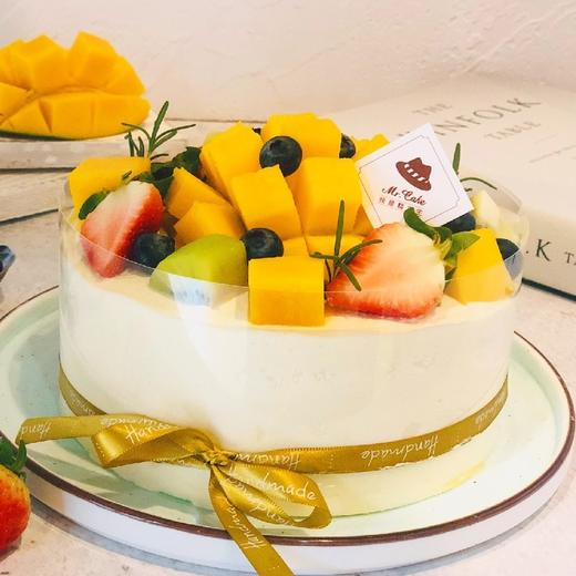 【水果派对】鲜奶蛋糕，芒果、草莓、蓝莓、猕猴桃，满满当当的水果给你来一场水果派对！（福州） 商品图1