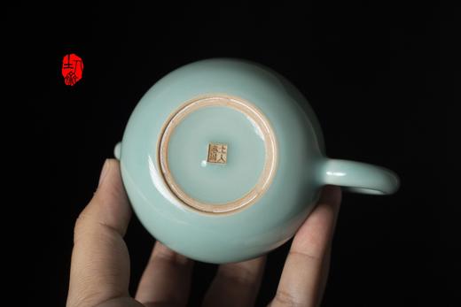 茶器 土人斋 西施壶 龙泉青瓷 粉青釉 150ml
