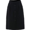 乔万尼半身裙女冬季黑色休闲半裙高腰显瘦裙中长款EN4D852 商品缩略图3