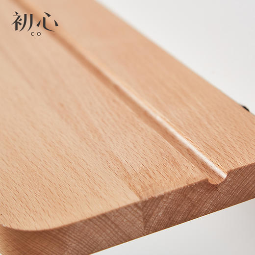 初心| 实木一字隔板墙上置物架 商品图5