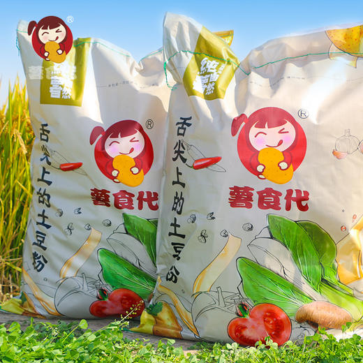 薯食代手工土豆粉20斤装 商品图2