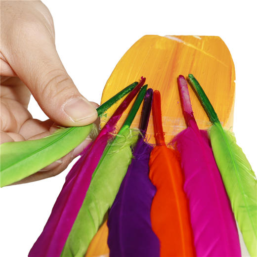 幼儿园课堂手工DIY白胚火鸡玩偶材料包 商品图3