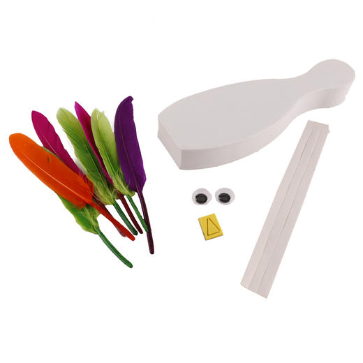 幼儿园课堂手工DIY白胚火鸡玩偶材料包 商品图4