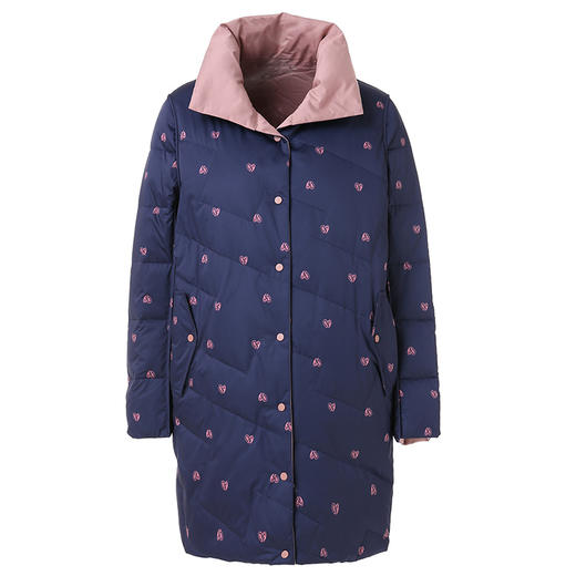 乔万尼羽绒服冬季冬款两面穿保暖羽绒服中长EN4T857 商品图3