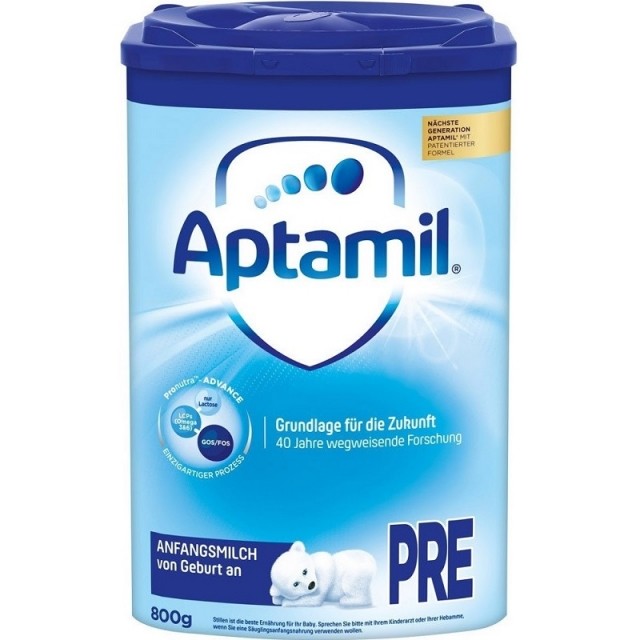 德国直邮德国爱他美pre段奶粉800g新包装