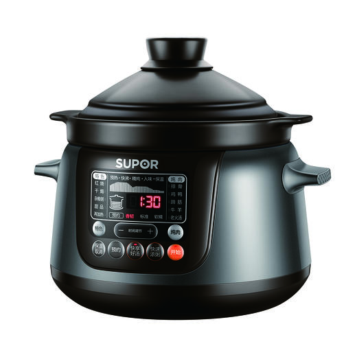 苏泊尔（SUPOR）精控快速炽陶电炖锅TC30YC5     全自动 3.0L防溢设置 商品图2