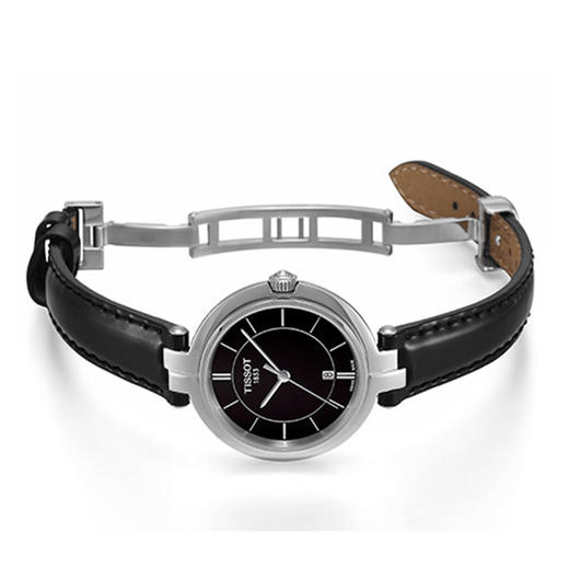 天梭Tissot 弗拉明戈系列 T094.210.16.051.00 皮带石英女表 商品图1