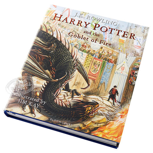 【中商原版】哈利波特与火焰杯 精装插图版 英文原版 Harry Potter and the Goblet of Fire 商品图2