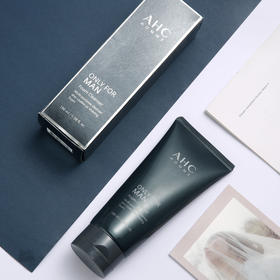 AHC/ahc 男士洗面奶 深层清洁 温和配方 清爽控油洁面乳 180ml