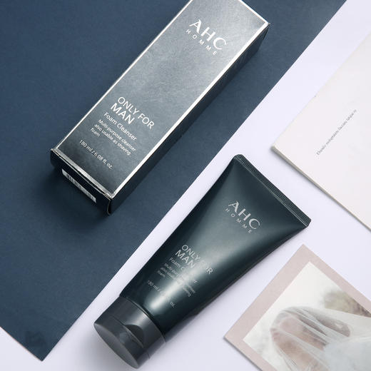 AHC/ahc 男士洗面奶 深层清洁 温和配方 清爽控油洁面乳 180ml 商品图0