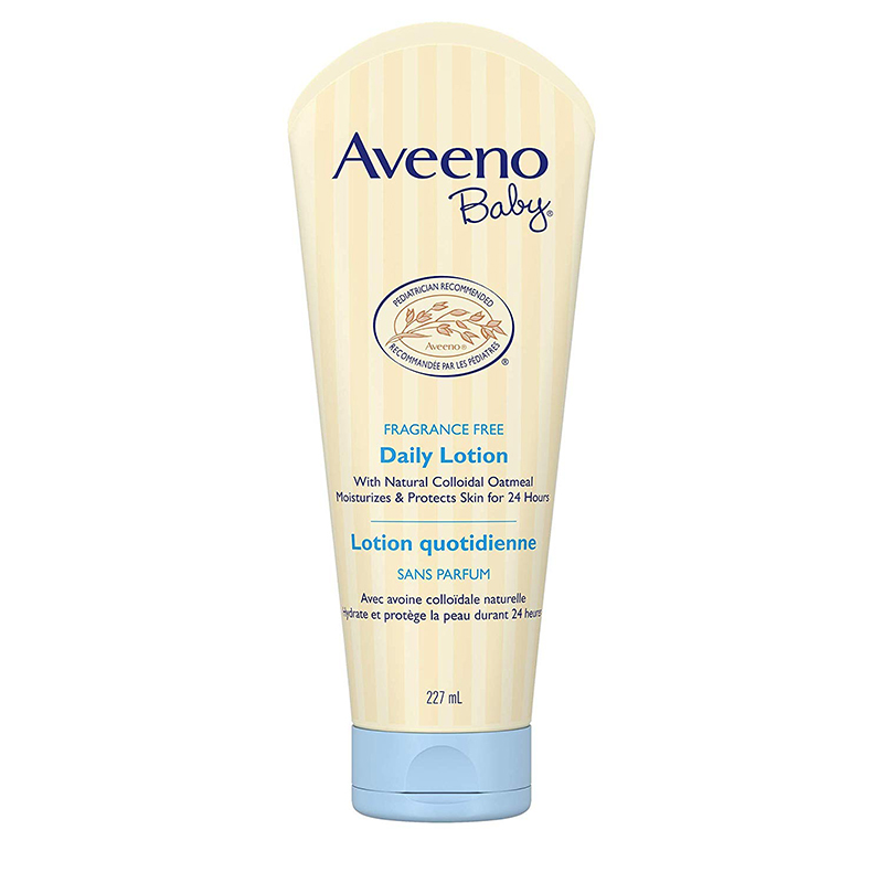 【新西兰直邮】美国Aveeno艾维诺润肤乳婴儿童身体乳液227g 保湿滋润天然温和JPY带授权招加盟代理