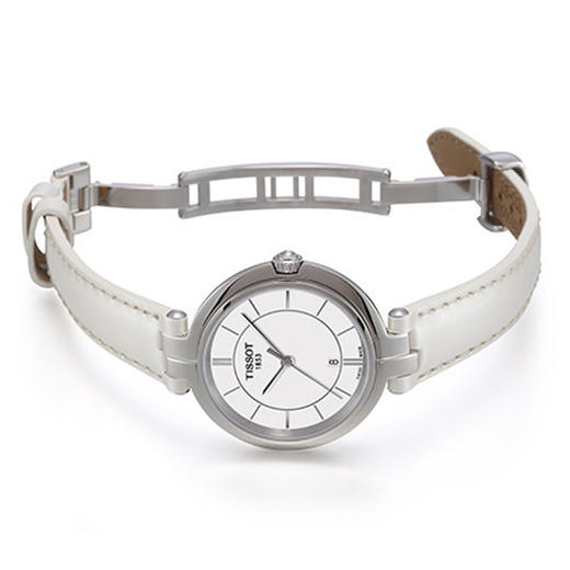 天梭Tissot 弗拉明戈系列 T094.210.16.011.00 皮带石英女表 商品图1