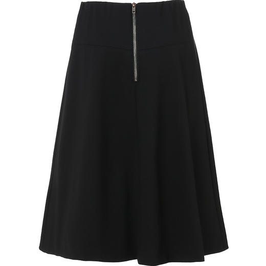 乔万尼冬裙女a字半身裙黑色显瘦气质中长裙百搭休闲裙EN4D851 商品图3