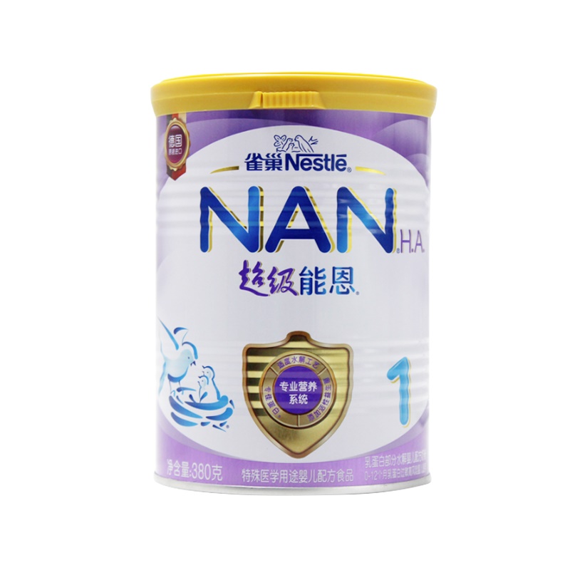雀巢超级能恩1段婴儿配方奶粉 380gJPY带授权招加盟代理