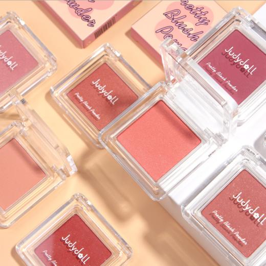 judydoll橘朵单色腮红胭脂高光提亮