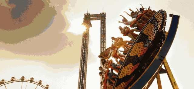 99元抢欢乐谷感恩节日场特惠成人票大摆锤天地双雄能量风暴幽灵惊魂