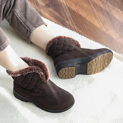 日本Pansy 秋冬季女鞋保暖防滑雪地靴 4665 商品图4