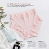 丁摩 真丝内裤女透气舒适天然桑蚕丝蕾丝包臀性感大码无痕平角内裤加大5条组S066 商品缩略图5