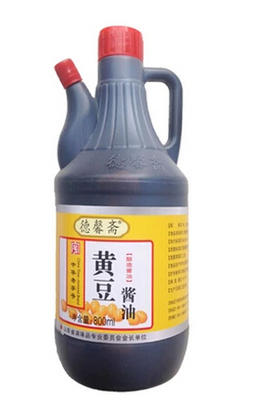 德馨斋黄豆酱油800ml（仅供济南市区）