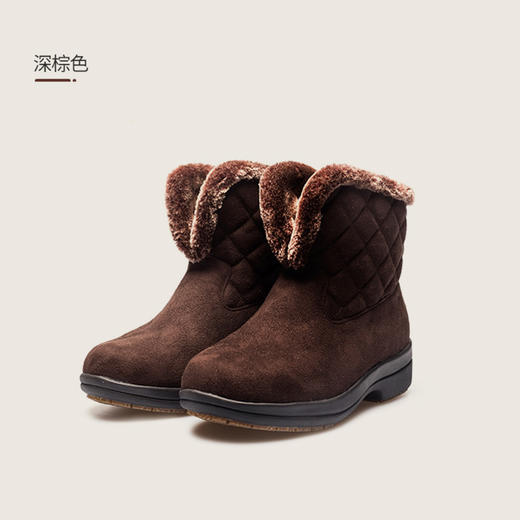 日本Pansy 秋冬季女鞋保暖防滑雪地靴 4665 商品图1