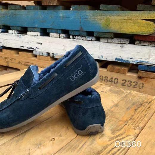 【澳洲直邮】 OZWEAR UGG 男鞋 羊毛豆豆鞋防泼水乐福鞋 OB380 （下单请备注颜色尺码39-44）JPY带授权招加盟代理 商品图5