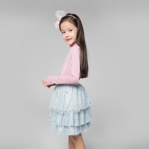 非质量问题不退换哦~pureshare蓬纱馆 儿童毛衣女童打底针织衫套头冬装洋气-沙硕针织衫 商品图3