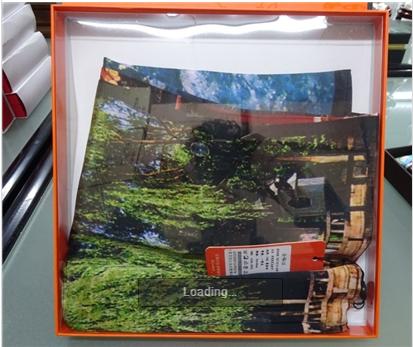 趵突泉艺术丝巾90x90 商品图0