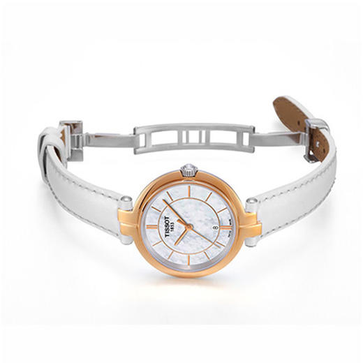 天梭Tissot 弗拉明戈系列T094.210.26.111.01皮带石英女表 商品图1