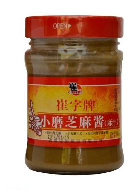 崔字牌小磨芝麻酱（麻汁）200克（仅供济南市区）