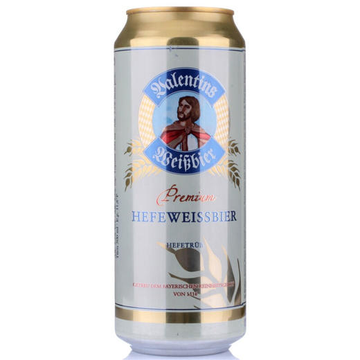 爱士堡瓦伦丁小麦啤酒500ml/1瓶/6瓶/24瓶 商品图0