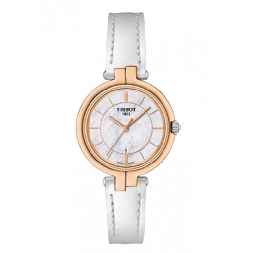 天梭Tissot 弗拉明戈系列T094.210.26.111.01皮带石英女表 商品图0