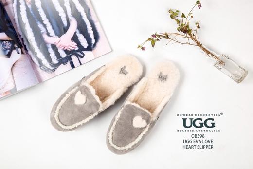 【澳洲直邮】 OZWEAR UGG 毛豆豆鞋 新款羊毛心形乐福鞋 女鞋OB398(下单请备注颜色尺码35-39）JPY带授权招加盟代理 商品图2