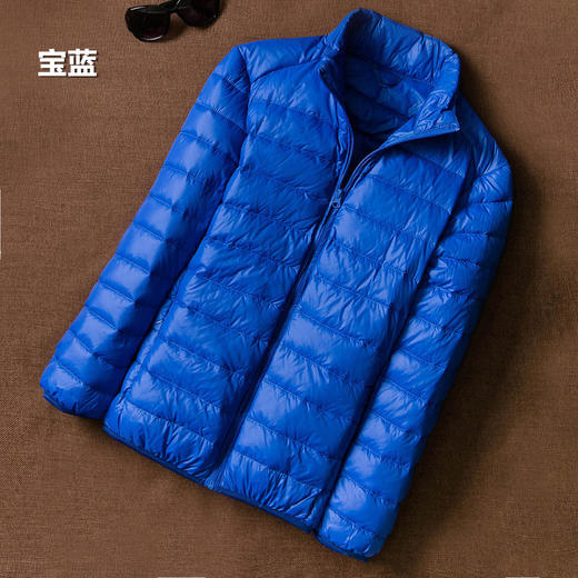 轻薄羽绒服饰男短款羽绒上衣外套男士薄款中老年羽绒服男装 商品图8