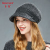 Kenmont卡蒙/冬季女英伦复古针织贝雷帽KM-5001 商品缩略图1