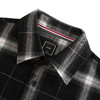 GXG男装2019年冬季新格纹格子刺绣长袖衬衫男衬衣外套 GY103790G 商品缩略图2