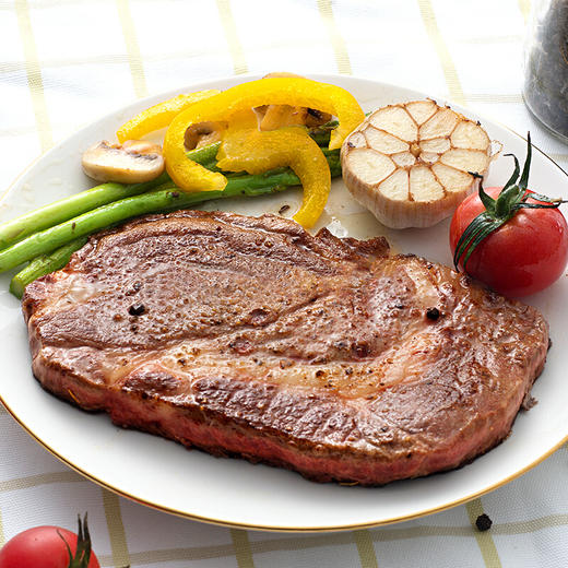 【5-10片厚切 1.8-3.6斤】谷饲安格斯上脑牛排900-1800克 原肉原切 脂肪白润 鲜香味美 可煎可烤 商品图4