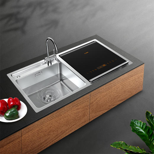 方太q5h洗碗机全自动家用水槽一体嵌入式小型智能家电刷碗机新品 装修33天冶家优选