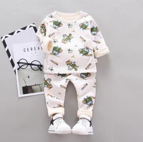 【服饰鞋包】儿童中小童纯棉秋衣秋裤套装保暖内衣宝宝秋冬韩版家居服