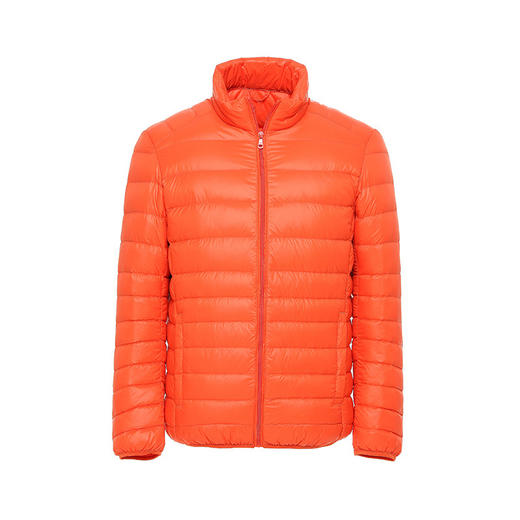 秋冬羽绒服饰休闲轻薄款羽绒服上衣立领短款大码保暖男装外套 商品图4