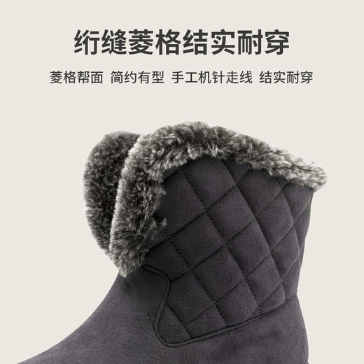 日本Pansy 秋冬季女鞋保暖防滑雪地靴 4665 商品图2