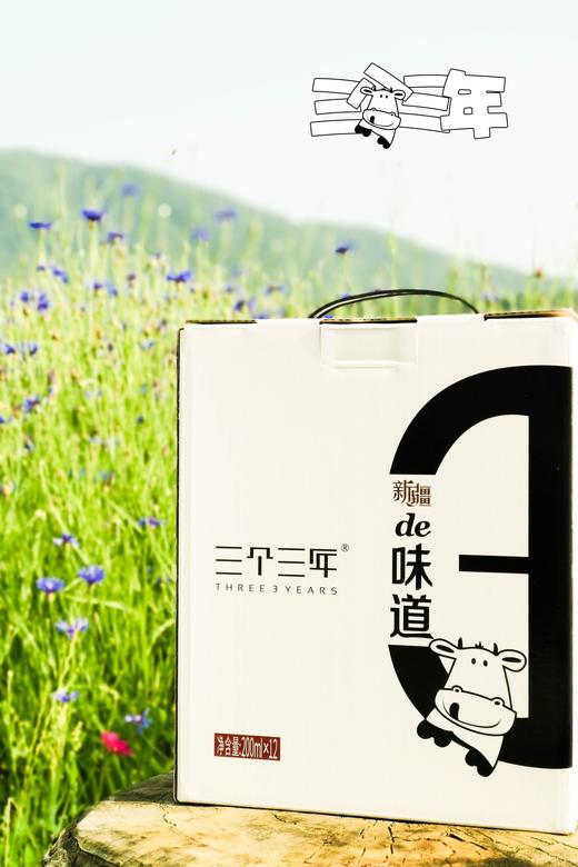 【产地直发 】 三个三年纯牛奶  不一样的奶味 不一样的营养 商品图3