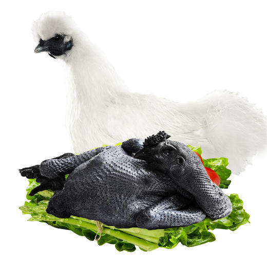 乌鸡新鲜现杀走地鸡鸡肉半只