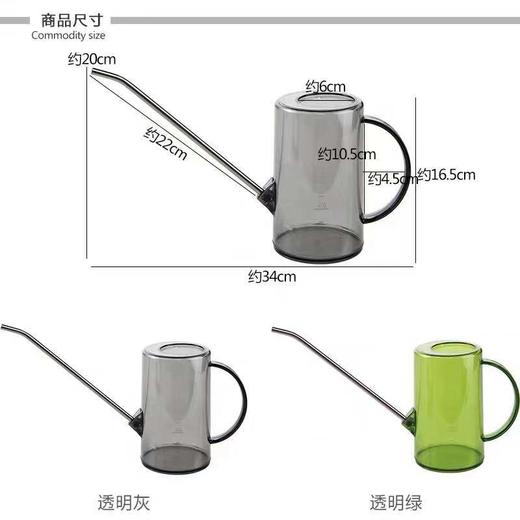 【琳琅】不锈钢长嘴塑料冷水壶（3款） 商品图1