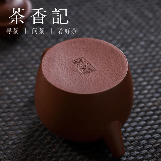 茶香记 大红袍重炮手具轮珠紫砂壶 茶壶 功夫茶具 紫砂壶 商品图3