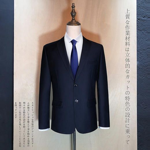 一口价【新款DJ】大依优型大码男士西装外套时尚高端大气商务休闲西服外穿 商品图1
