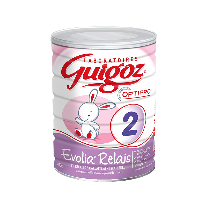 【法国直邮】法国古戈氏Guigoz近母乳配方奶粉2段(800g)JPY带授权招加盟代理